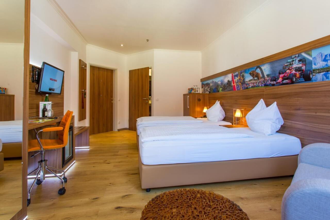 two beds in Design for All room