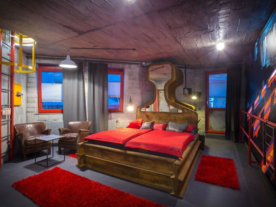 Large, bright themed room in the Hotel Kongress