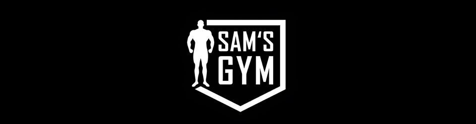 The logo of Sam's Gym in Leoben