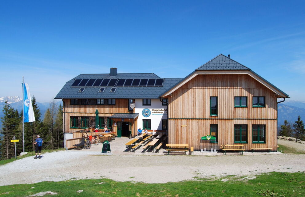 Das Mugelschutzhaus in Leoben; © Michael Platzer, ÖTK